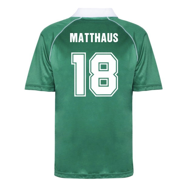 [JED] 1980 West Germany Away European Championship Shirt (Matthaus 18)