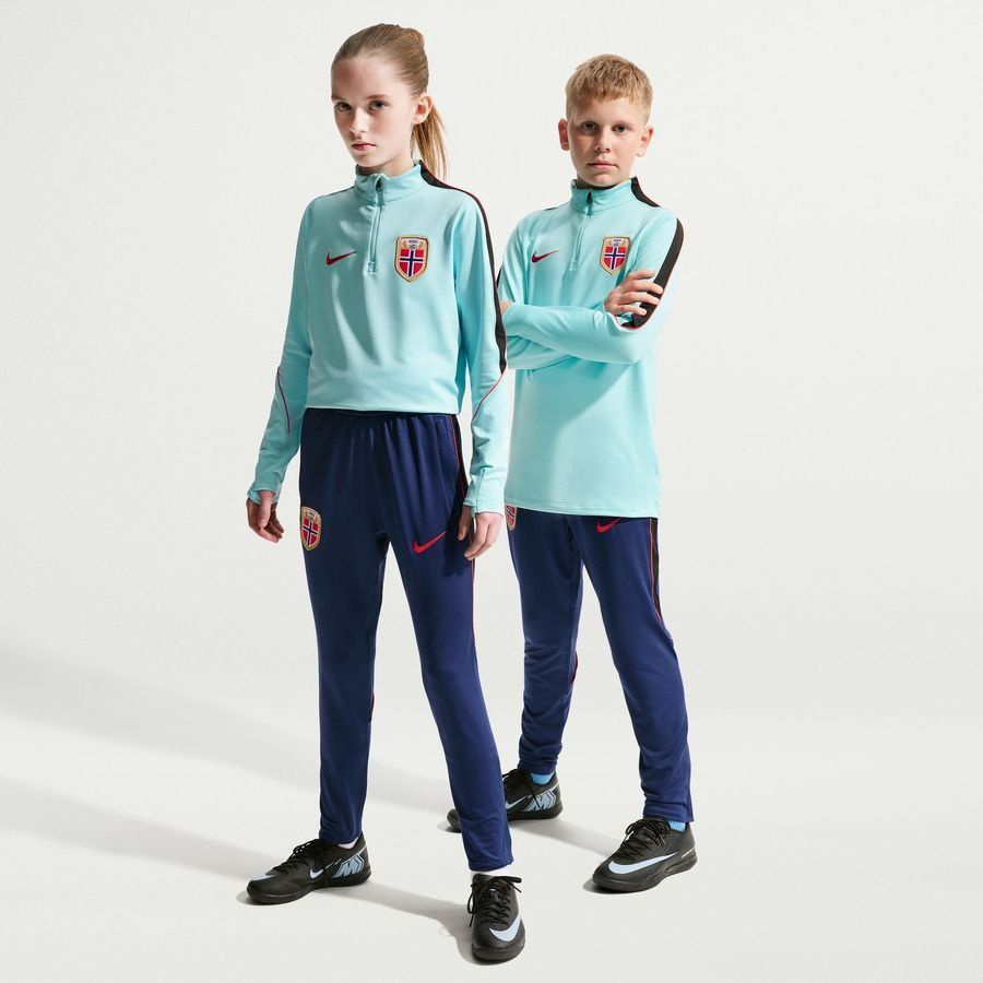 [EFKS] 2026 Norway Trousers Dri FIT Strike World Cup Void/Black/Chile Training Kids