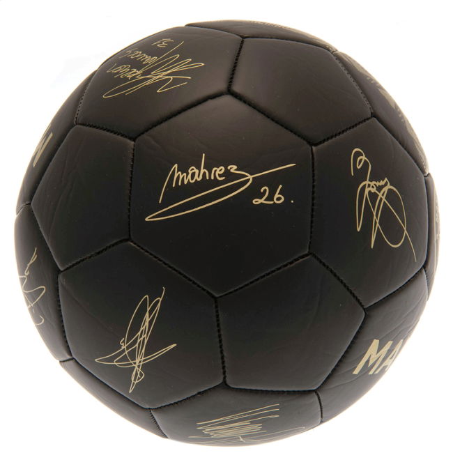 Manchester City FC Sig Gold Phantom Football (Fan Favorite)