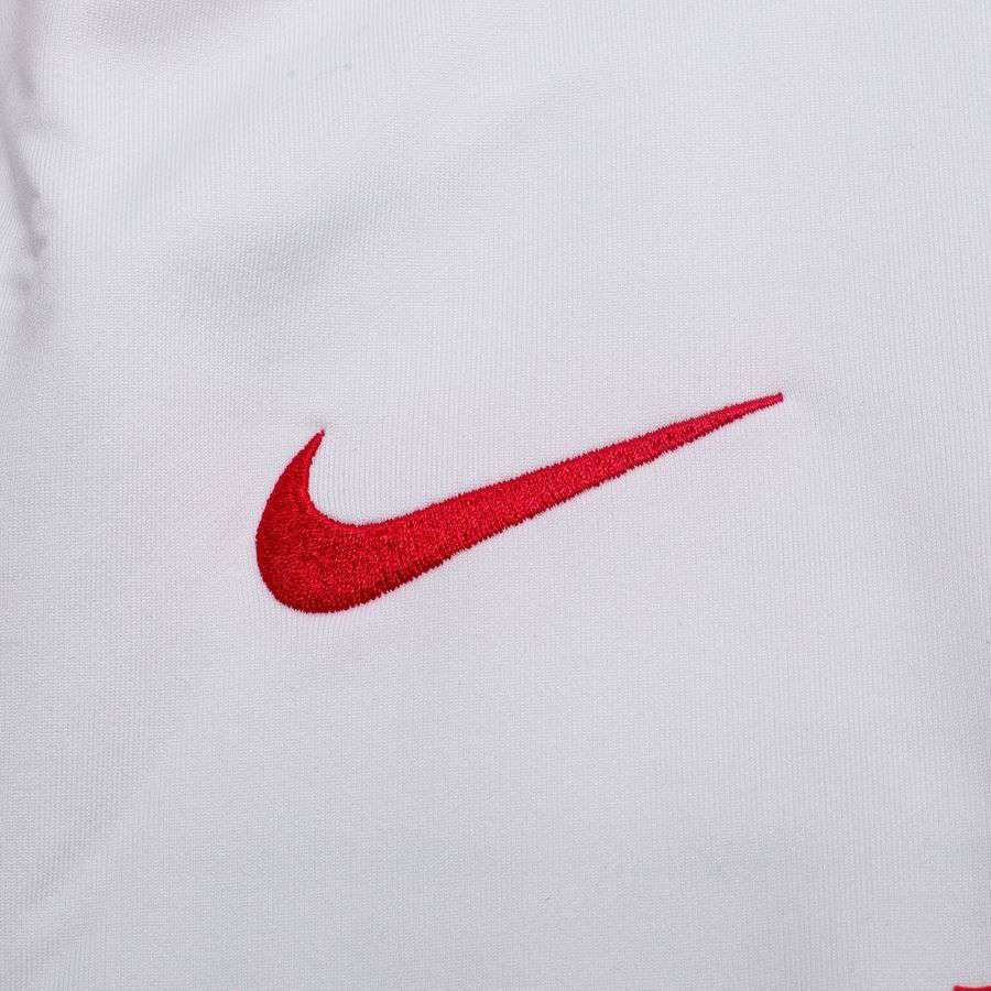 Paris Saint Germain Training Shirt Dri-FIT Strike Drill - White/Global Red Kids
