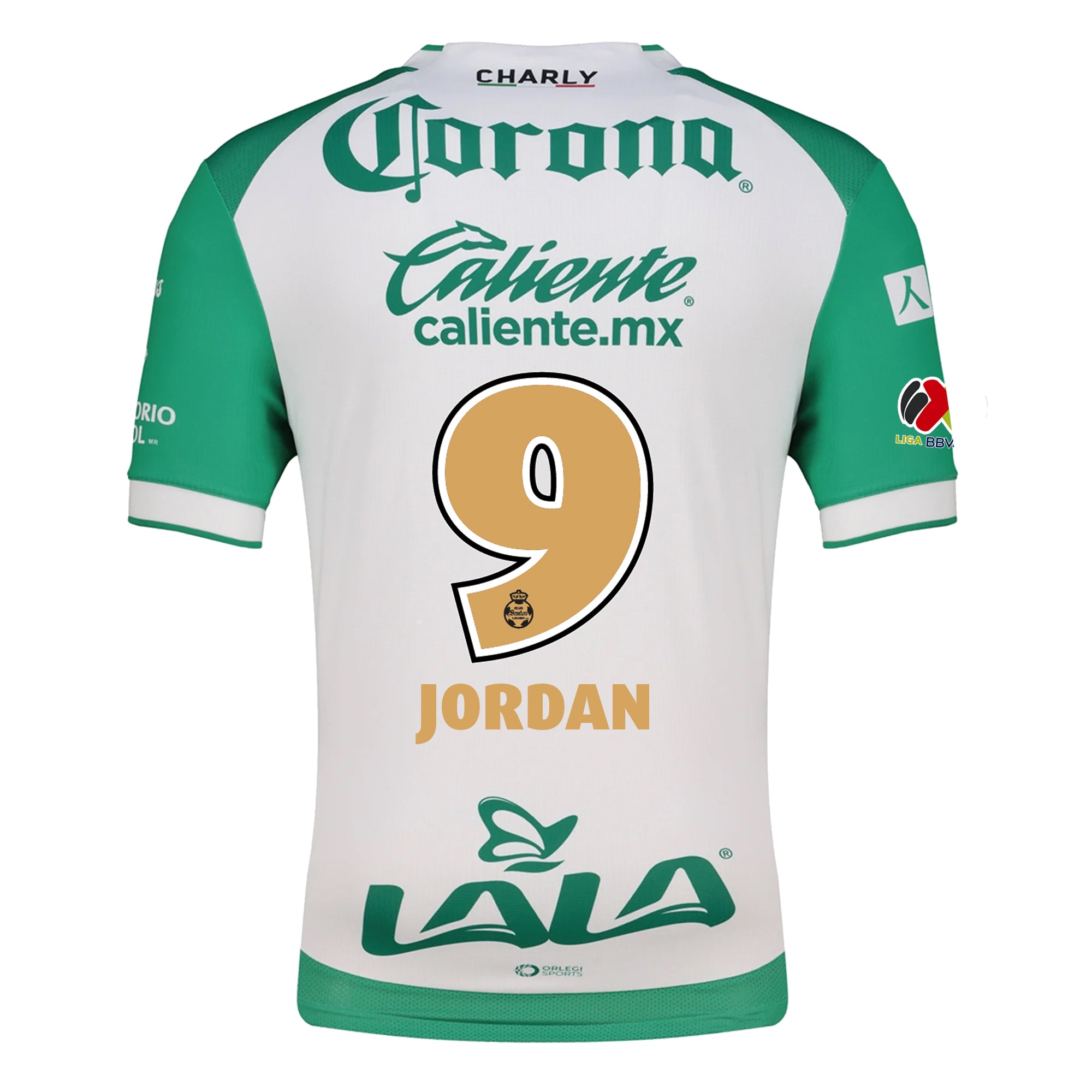 Santos Laguna Laguna 2025-2026 UCL Home Jersey – Authentic Shirt