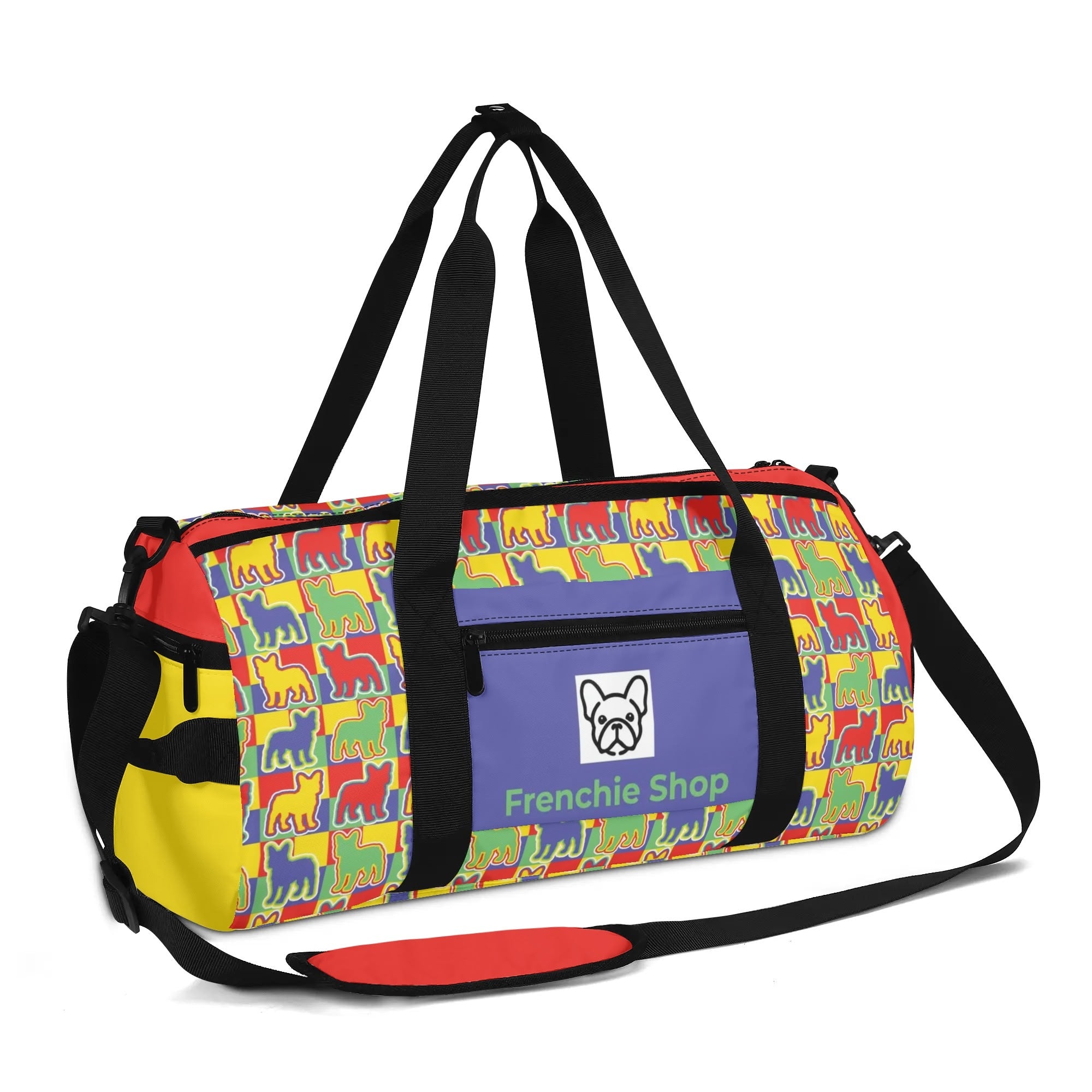 Lifestyle-Driven Durable Louie - Gym Bag For Frenchie Lovers as a Gift