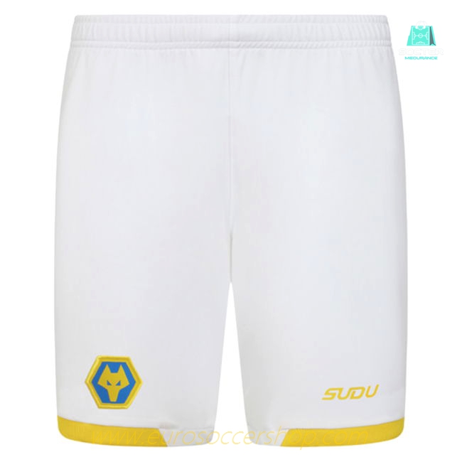 2025-2026 Wolves Third Shorts (White) - Kids