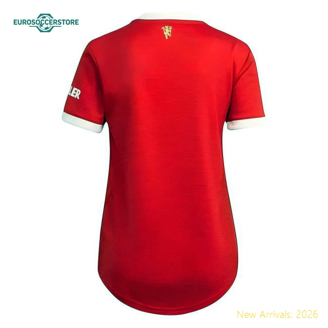 2021-2022 Man Utd Home Fan Version Ladies 2022 Home Shirt