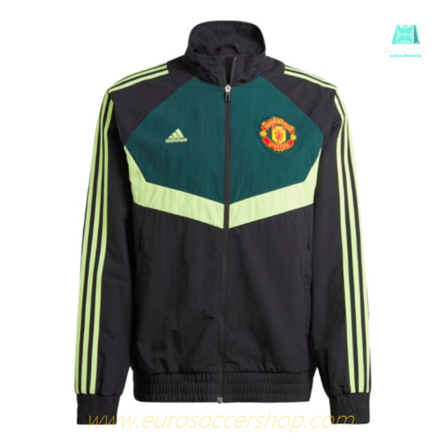 2024 Man Utd Woven Track Jacket (Black)