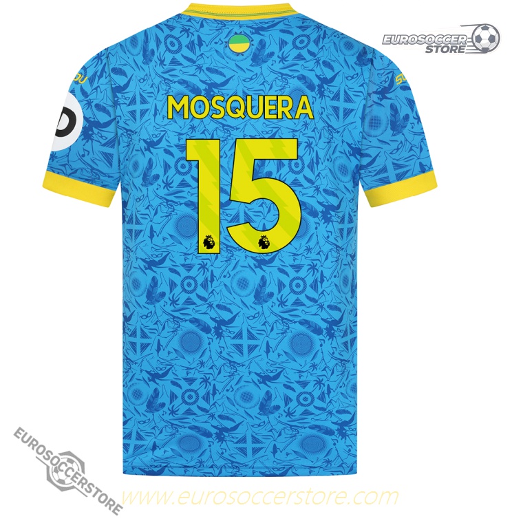 Wolverhampton Wanderers 25-26 Season Third MOSQUERA 15 Football Jersey