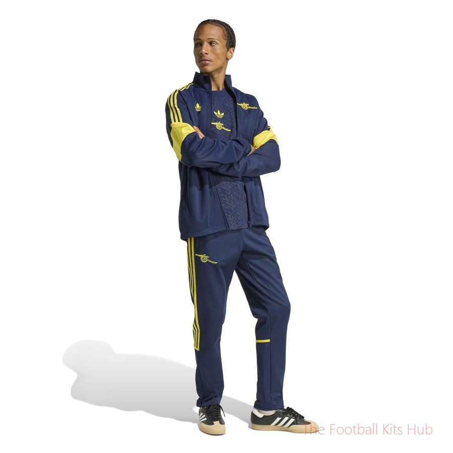 Arsenal Track Top Lifestyler - Night Indigo/Yellow