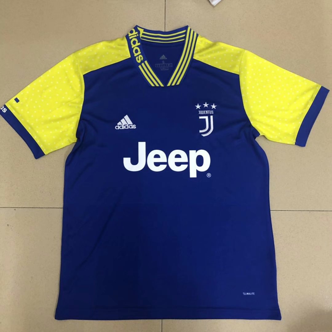 2019-20 JUVENTUS BLUE SOCCER JERSEY SHIRT - Official Replica 5588