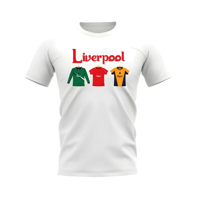 Official Liverpool 2000-2001 Shirt - T-shirt - Match Quality