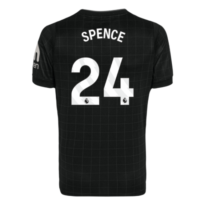 Spurs Authorized 2025-2026 Tottenham Away Shirt (Spence 24)