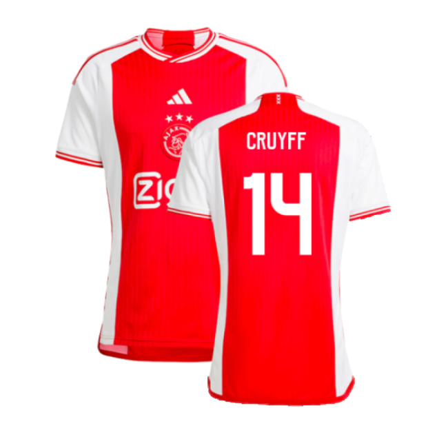 Excellent Home Uniform Cruyff 1 #4 Official Merchandise (v10)