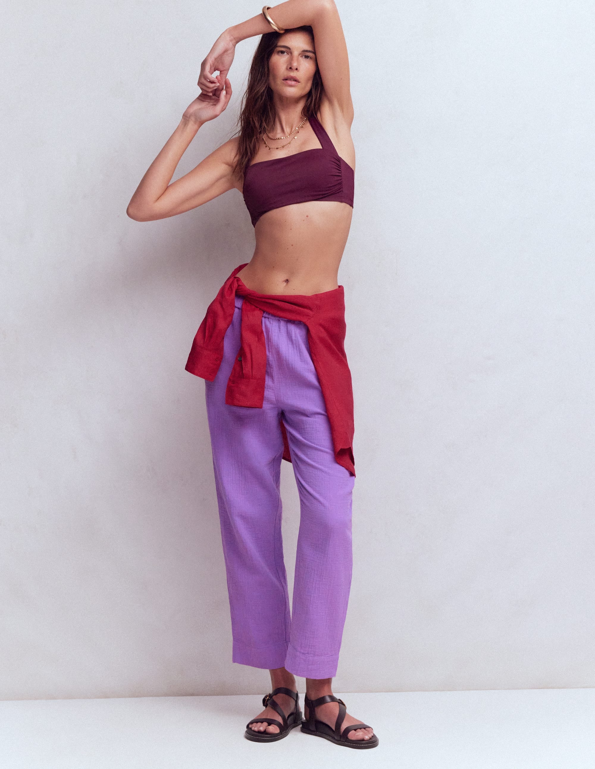 Kythira Ruched Bikini Top