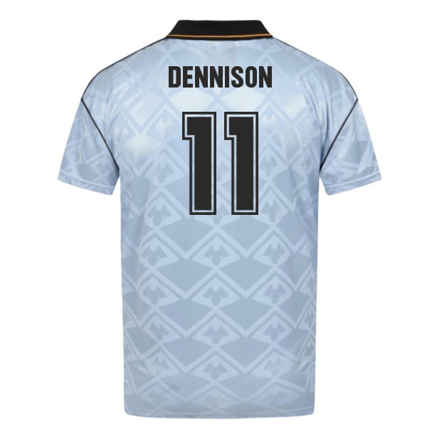 [WSG] Wolverhampton Wanderers Bukta Shirt Away Apparel 1992 (Dennison 11)