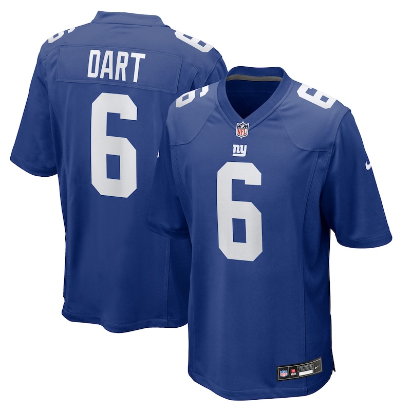 None Jaxson Dart Pro Bowl NY Giants Official Jersey Football Apparel
