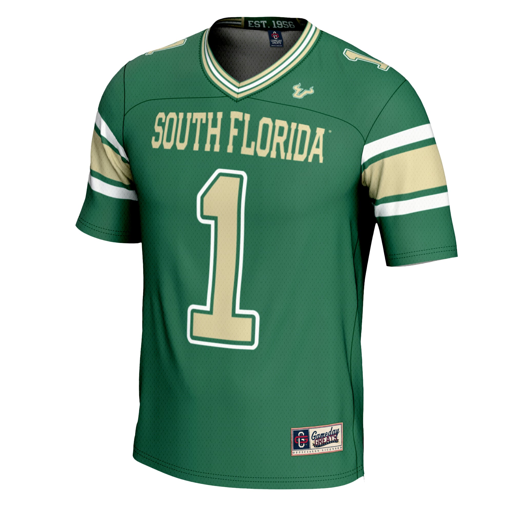 #1 South Florida Bulls GameDay Greats Football Jersey - Green