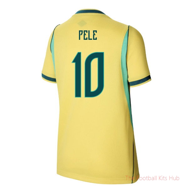 [SJH] 2026/27 Brazil Home Shirt (Kids) (Pele 10)