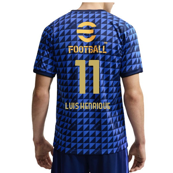 [DDJ] 2026-2027 Inter Milan Pre-Match Shirt (Blue) (Luis Henrique 11)