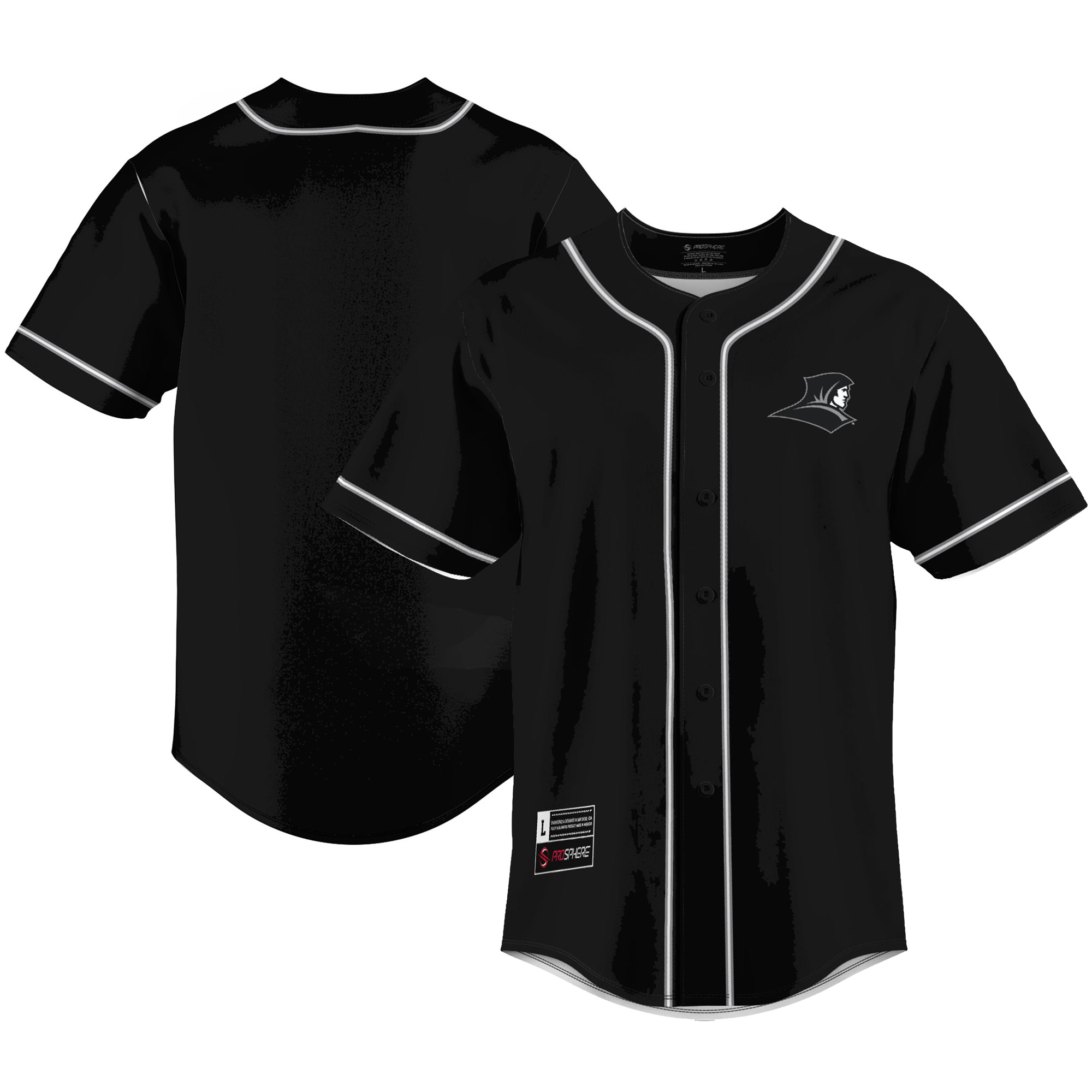 [NJP] Providence Friars GameDay Greats Youth Lightweight Baseball Jersey - Black