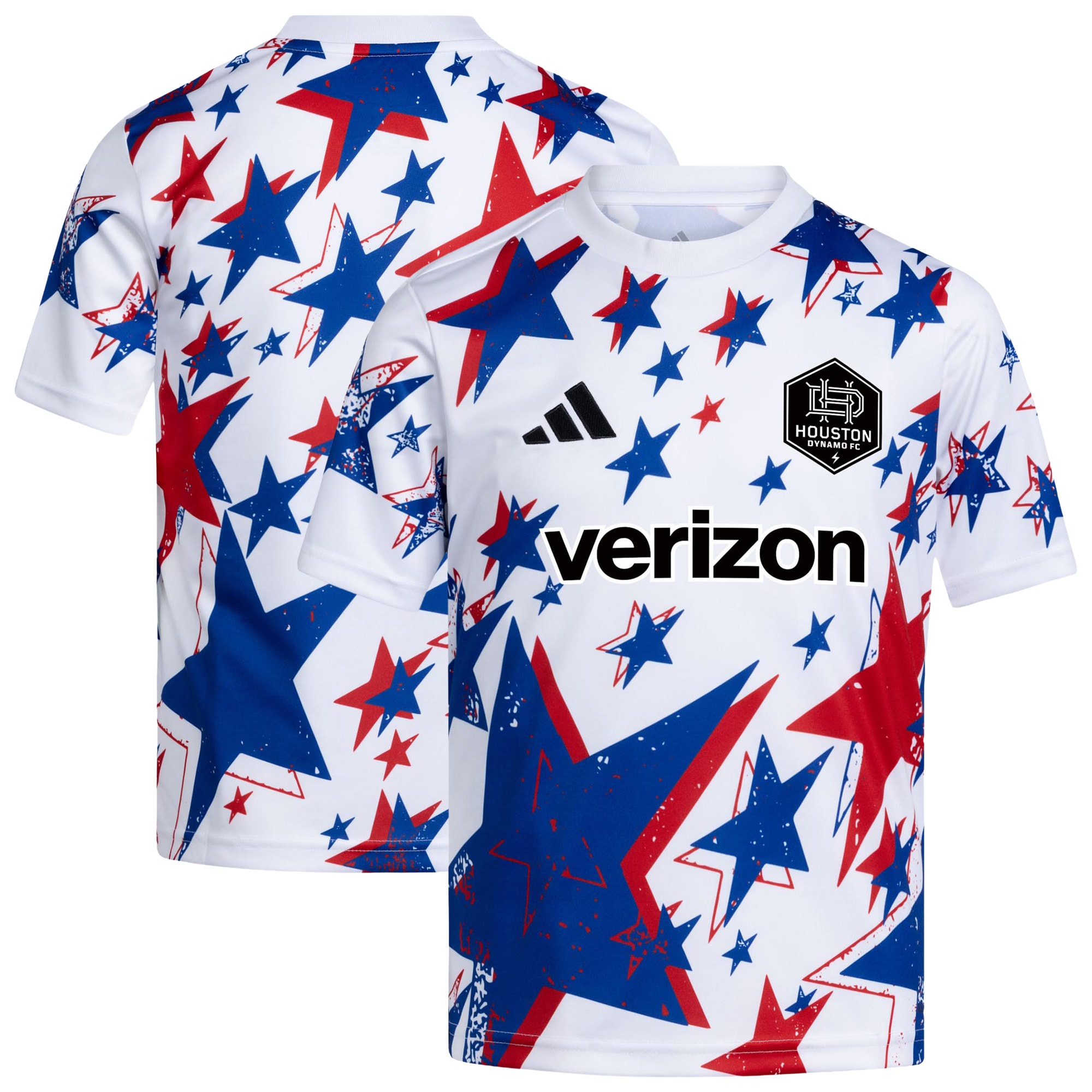 [SJH] Houston Dynamo FC Youth 2026 Americana Pre-Match Jersey - White