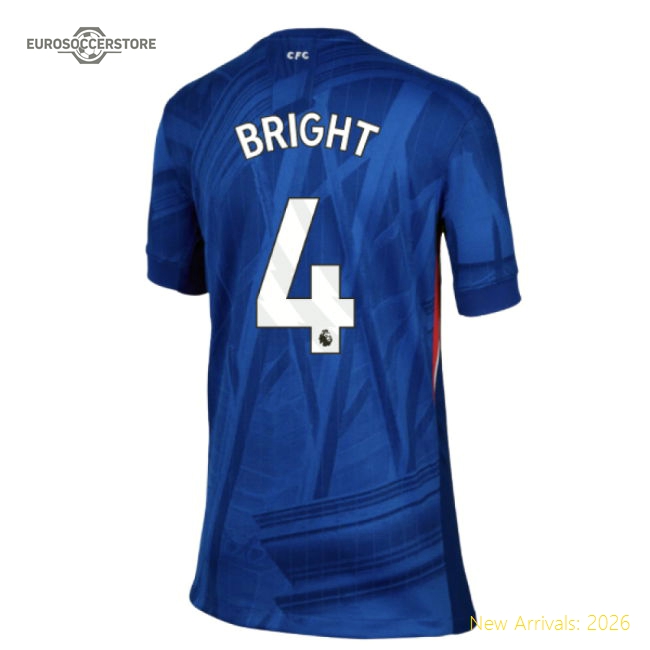 Chelsea Kids Durable Bright Jersey 2025-2026 Soft-touch
