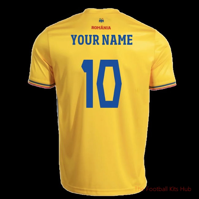 2025-2026 Romania Home Replica Shirt (Your Name)