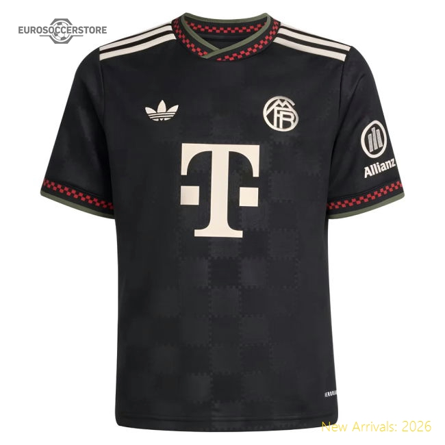 Bayern Munich Third Kit 2025-2026 Fan Wear Jersey