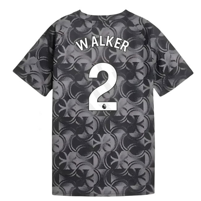Walker 2 2025-2026 Man City Soccer Club Home Uniform (Kids)