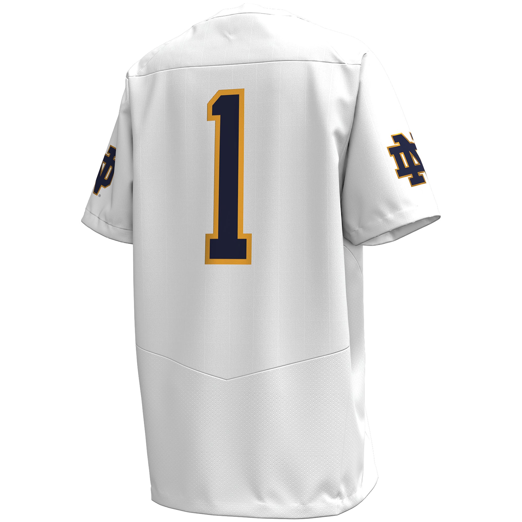 [NJP] Notre Dame Fighting Irish Youth Replica Football Jersey - White