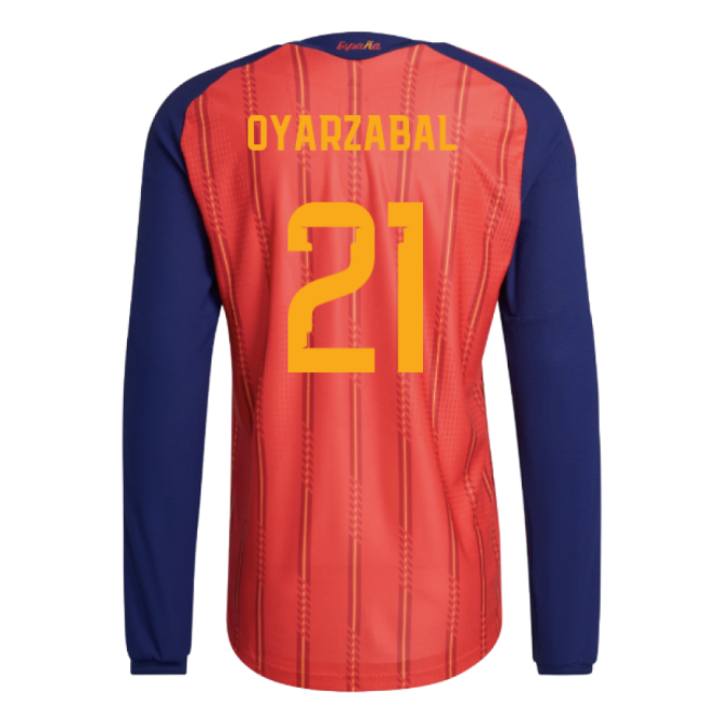 2026-27 Edition Spanish National Team Player Version Long Sleeve Pr...