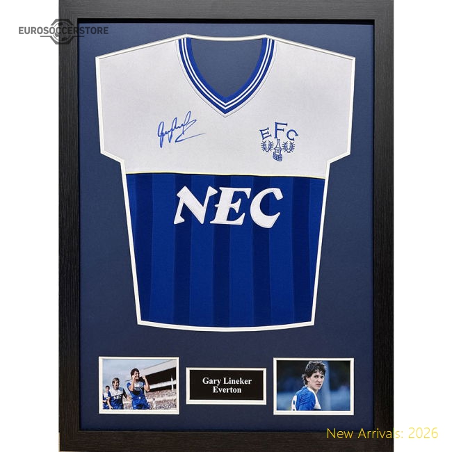 High-Quality Superior Official Shirt Everton - 1986 Edition