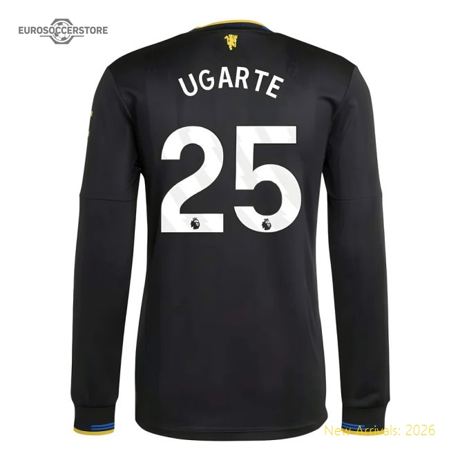 2025-2026 Man Utd Authentic Long Sleeve Third Shirt (Ugarte 25)