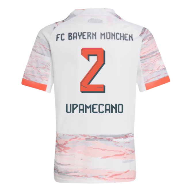 Top-grade 2025-2026 Bayern Munich Alternate Jersey (kids) (upamecan