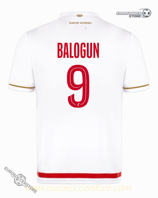 AS Monaco 25-26 Season Home Jersey - BALOGUN #9