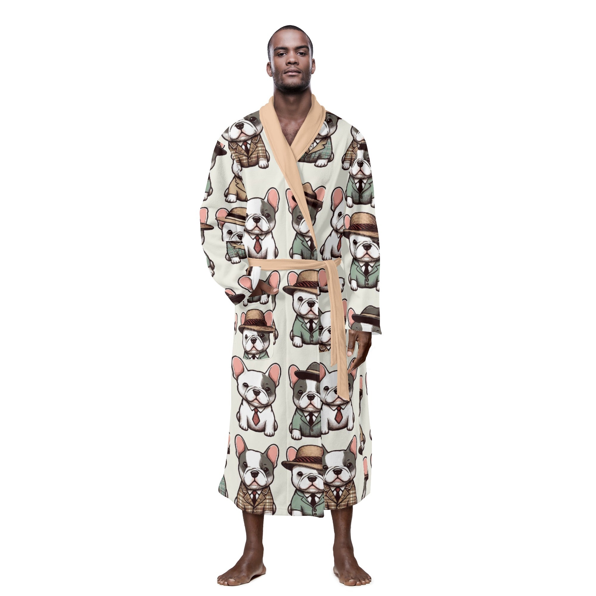 Durable Fashion-Forward Jack - Men Bathrobe for Daily Life