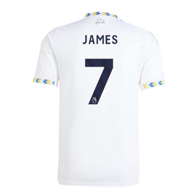 James 7 Classic 2025-2026 Leeds Home Retro Jersey