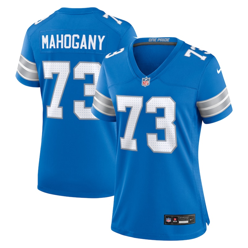 None Christian Mahogany DET Lions Classic Durable Jersey Game Day Wear