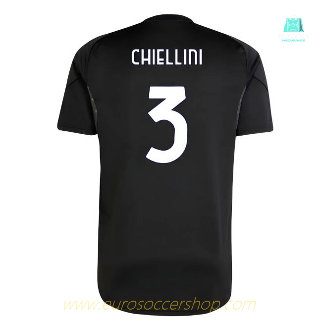 2025-2026 Juventus Training Shirt (Black) (Chiellini 3)