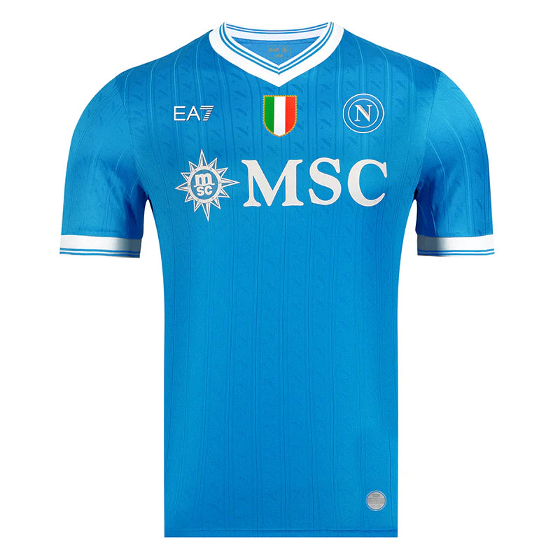 SSC Napoli Home Soccer Jersey 2025/26 Authentic Kit