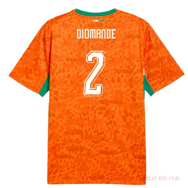 [LK] 2026/27 Ivory Coast Home Shirt (Diomande 2)