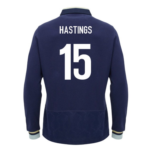 [DDJ] 2026 2027 Scotland Rugby LS Cotton Shirt Home Kit (Hastings 15)