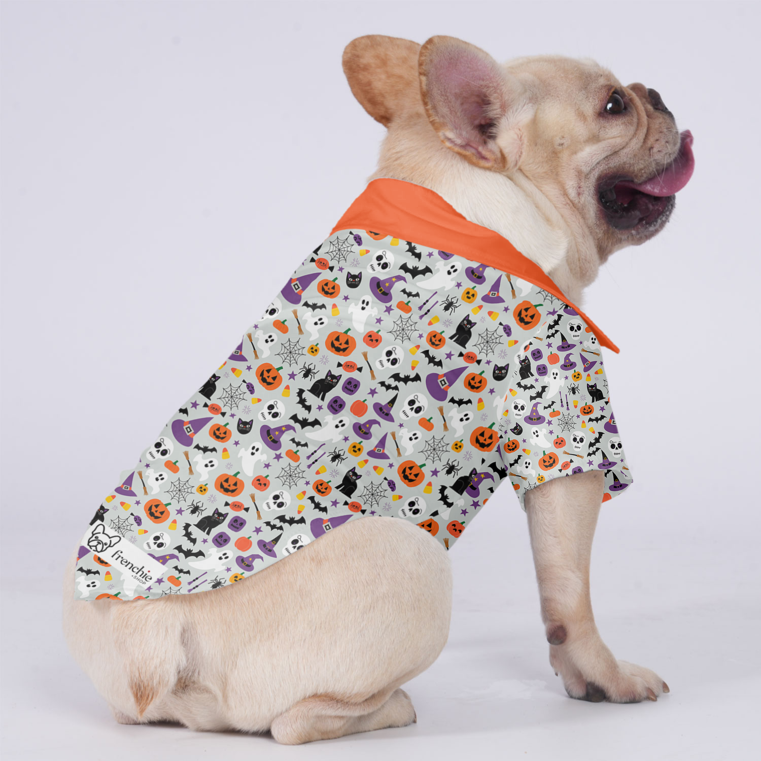 Daisy - French Bulldog Themed Hawaiian Shirt For Frenchies Everyday Use