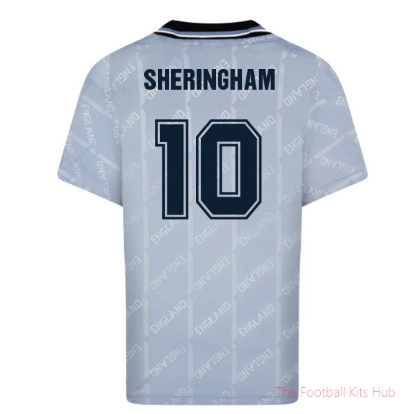 England 1993 Third Retro Shirt (Sheringham 10)