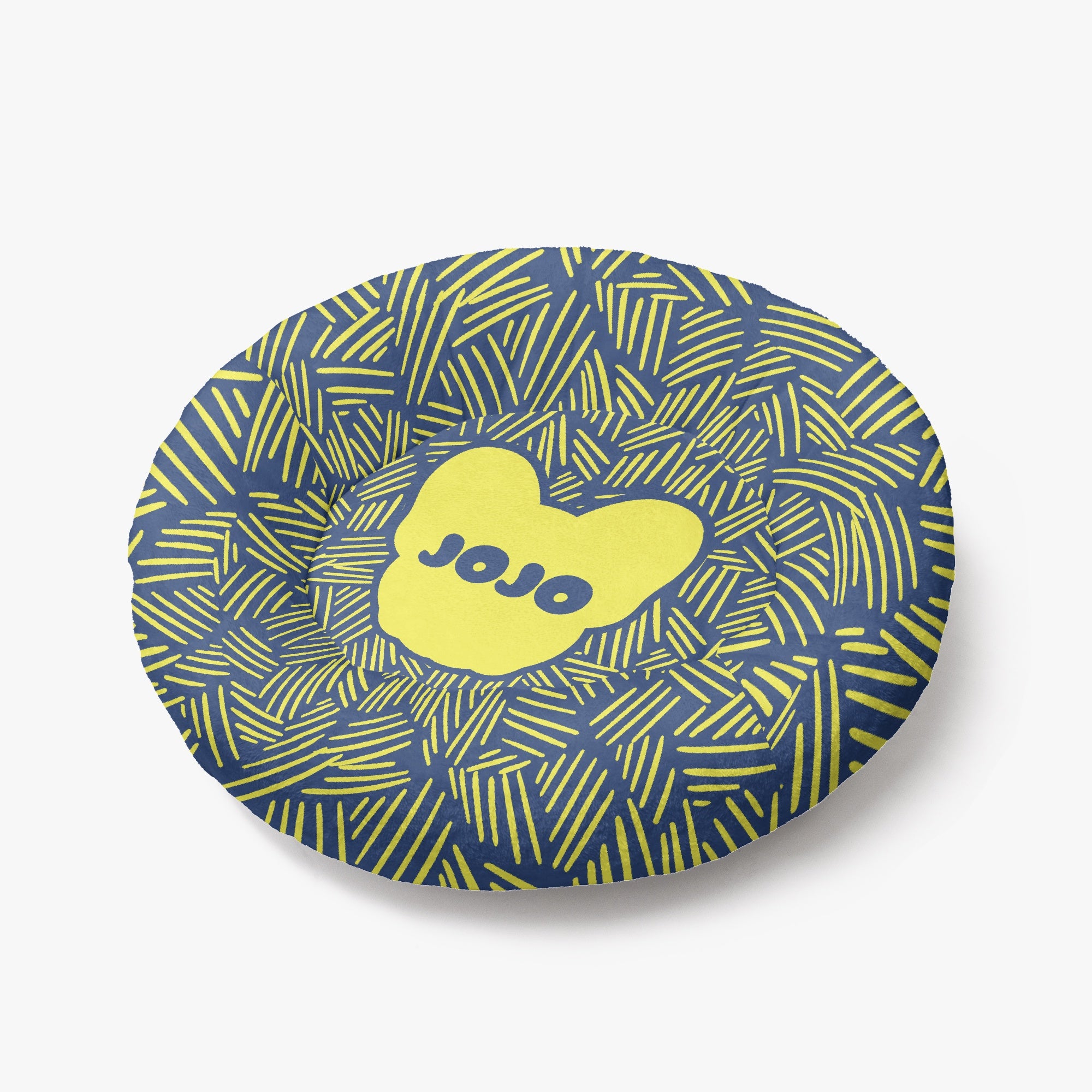 Gilbert - Custom Cloud-Comfort Frenchie Bed | Personalized Anti-Anxiety Donut Bed for French Bulldogs