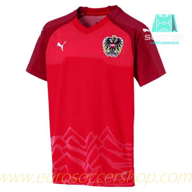 2018-2019 FIFA Approved Austria Home Kit Youth