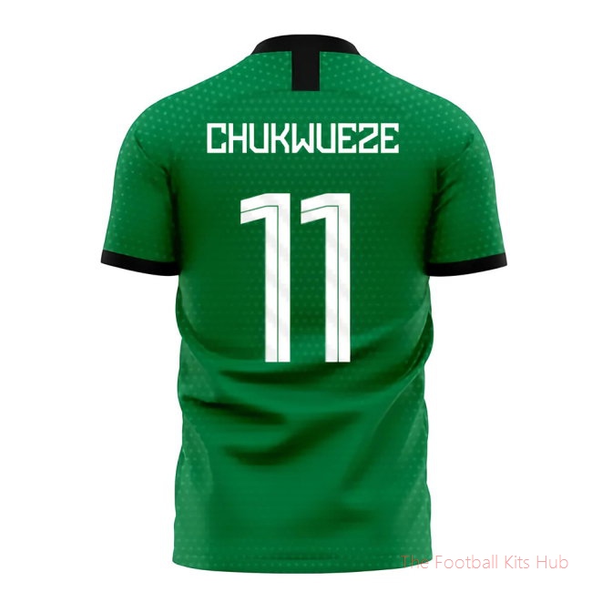 [EFS] Nigeria 2025/26 Home Football Kit (Libero) (CHUKWUEZE 11)