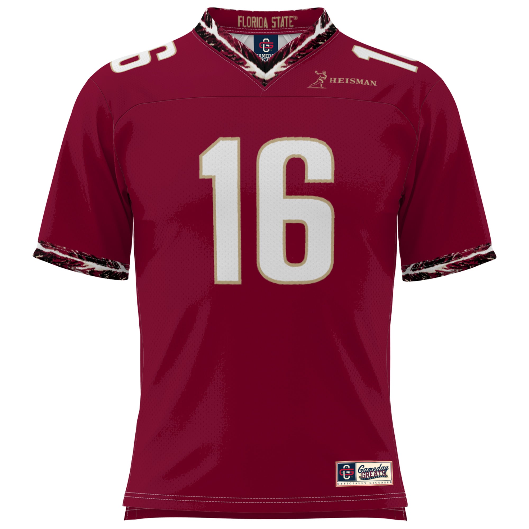 [DDG] Chris Weinke Florida State Seminoles Youth Heisman Football Jersey - Garnet