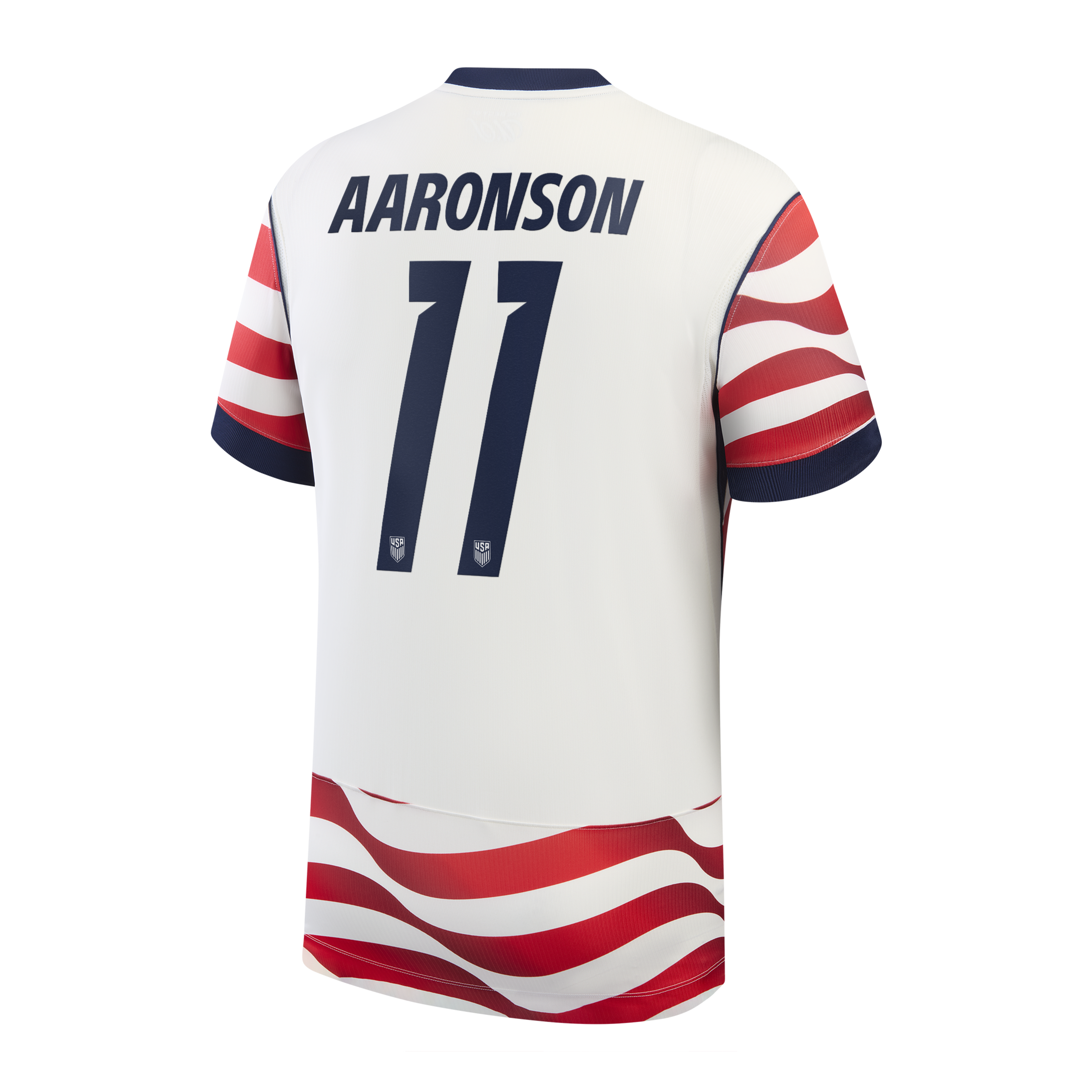[SJH] Brenden Aaronson USMNT 2026 Home Stadium Replica Jersey - White