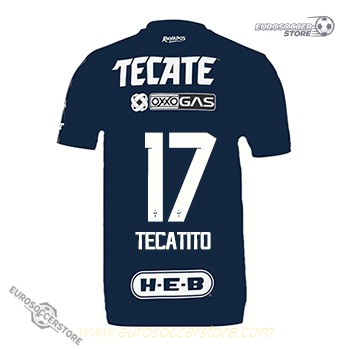 Monterrey's Home TECATITO 17 Football Jersey for the 24-25 Season