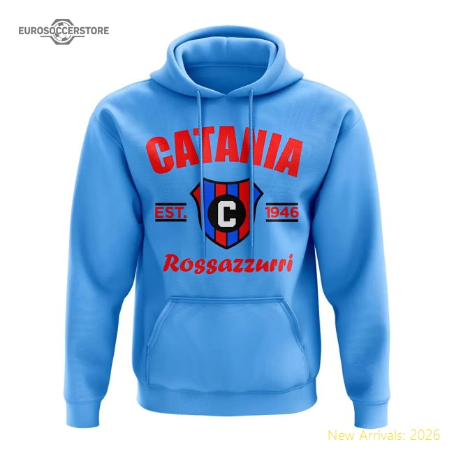 Trending Supporter Catania Established Hoody (Sky)