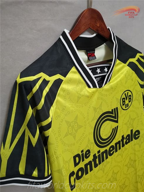 Dortmund 94-95 season Home Game Football Shirt